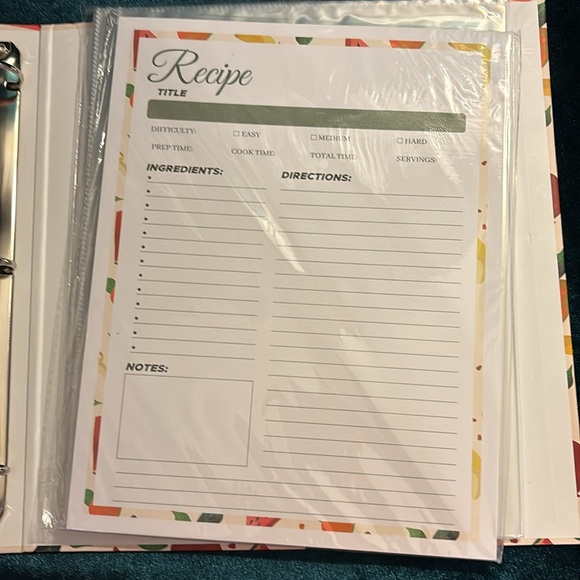 MRecipe Binder Book NEW! - Picture 7 of 10
